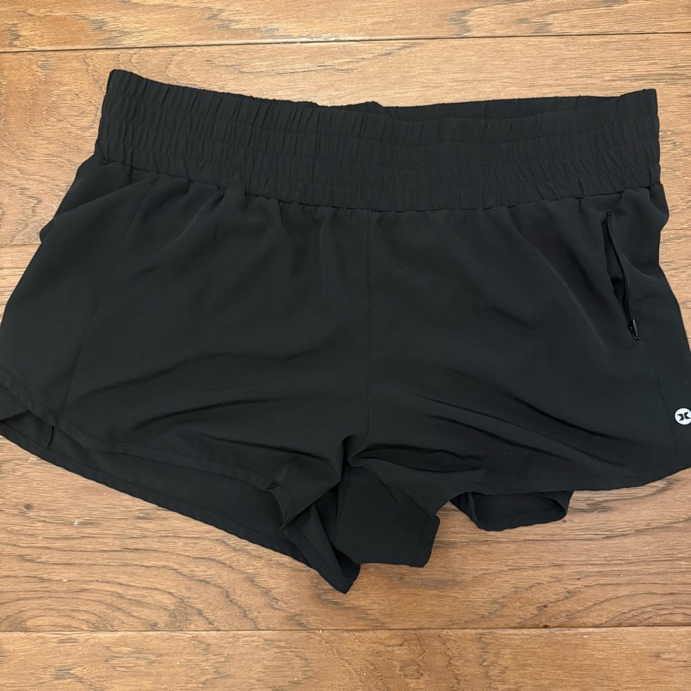 RBX Women's Black Athletic Shorts